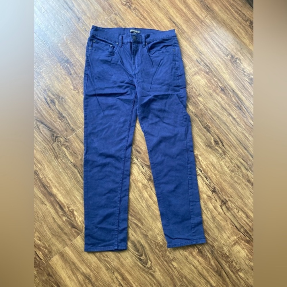 Banana Republic Navy Trousers Men’s 32 x 32